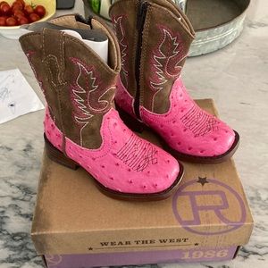 Roper cowgirl boots toddler size 6 cowboy boot